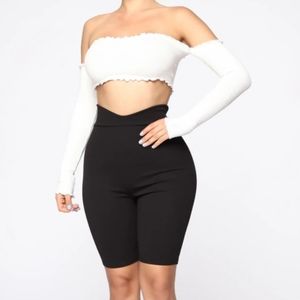NWT Fashion Nova biker shorts
